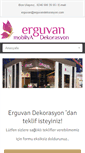 Mobile Screenshot of erguvandekorasyon.com